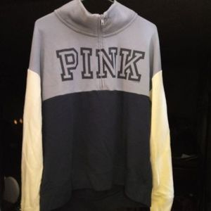 VS PINK Quarter-Zip Sweatshirt